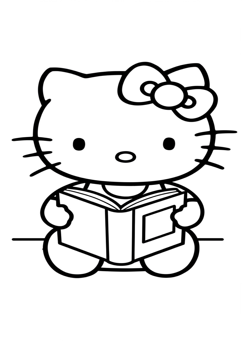 Hello Kitty - Coloring Page 35