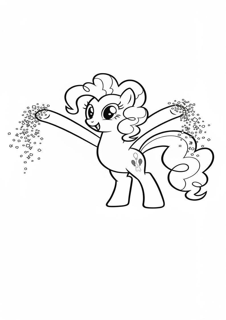 Pinkie Pie My Little Pony Coloring Pages (243+ Free Printables) 219 Pinkie Pie My Little Pony 2655