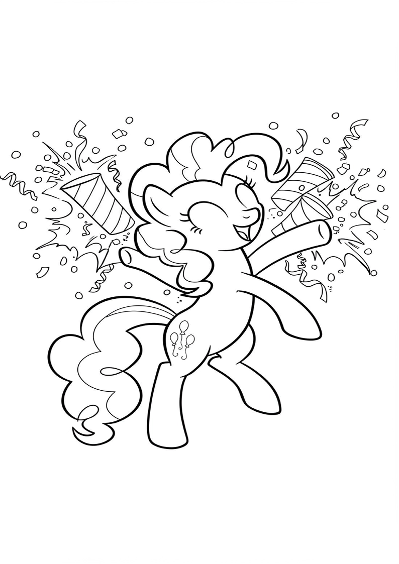 Pinkie Pie My Little Pony Coloring Pages (243+ Free Printables) 173 Pinkie Pie My Little Pony 2701