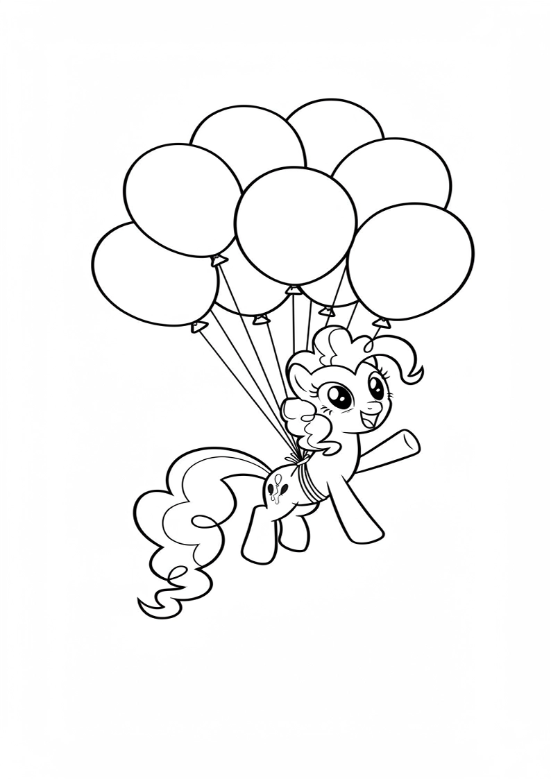 Pinkie Pie My Little Pony Coloring Pages (243+ Free Printables) 159 Pinkie Pie My Little Pony 2715