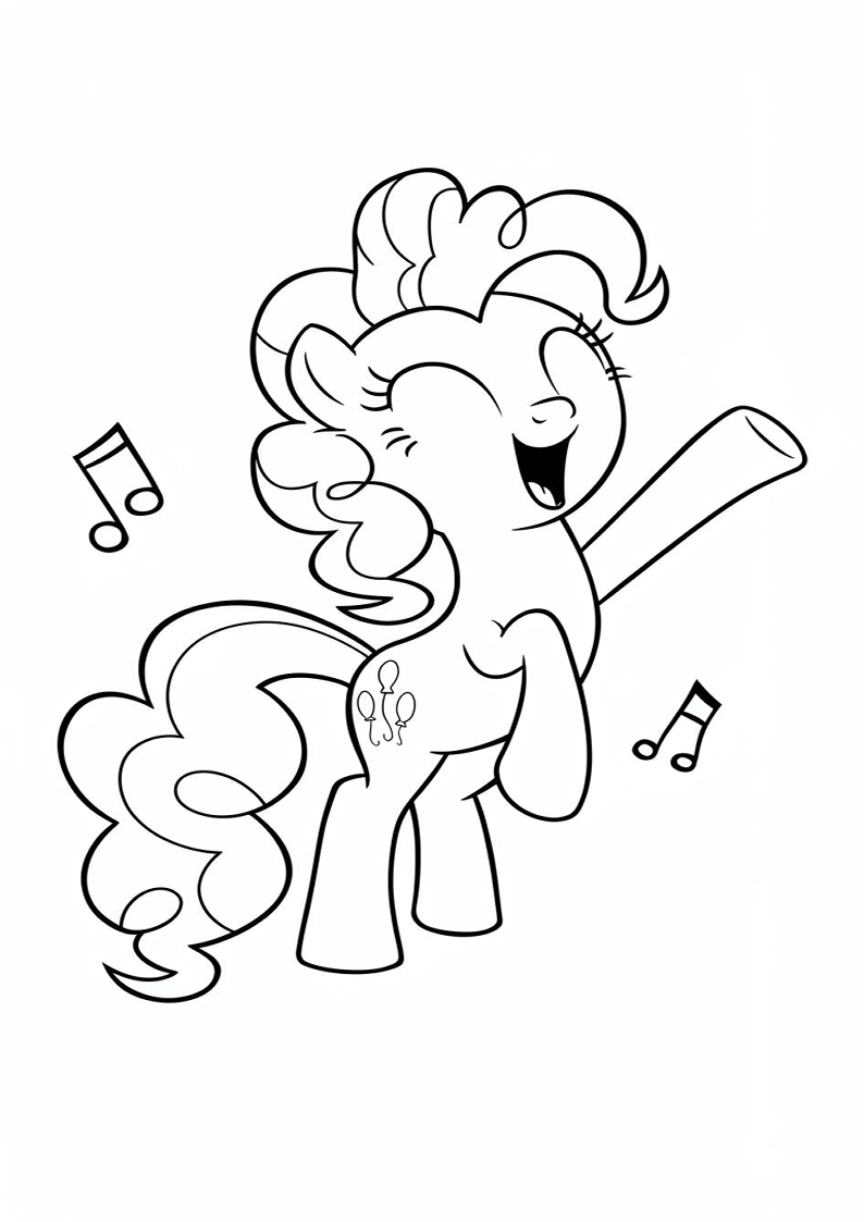 Pinkie Pie My Little Pony Coloring Pages (243+ Free Printables) 156 Pinkie Pie My Little Pony 2718