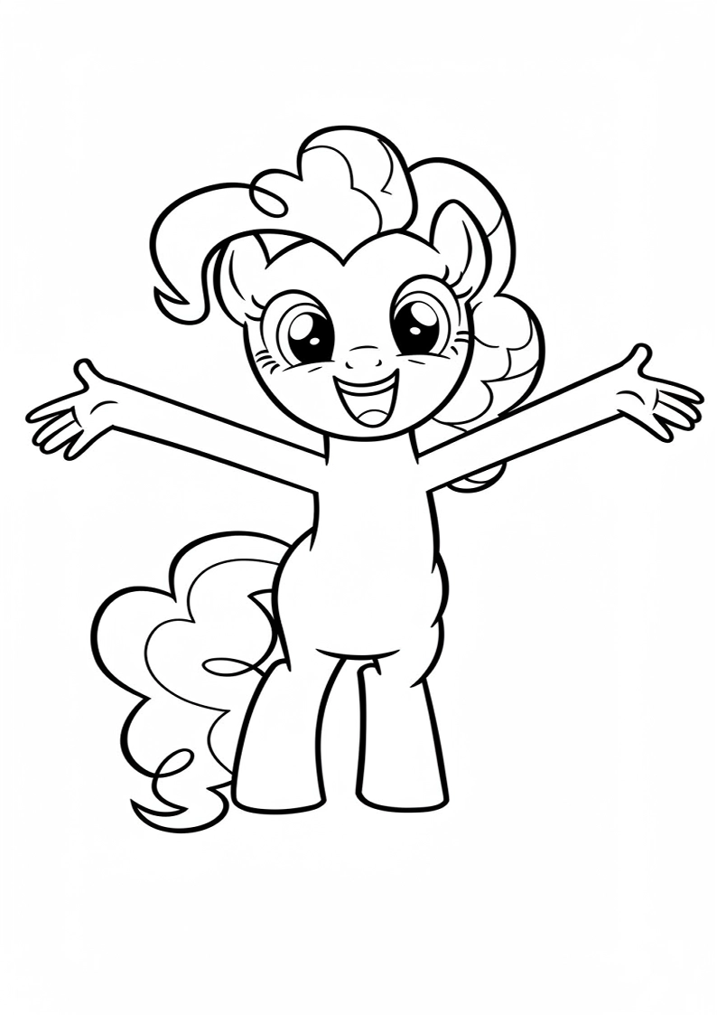 Pinkie Pie My Little Pony Coloring Pages (243+ Free Printables) 150 Pinkie Pie My Little Pony 2724