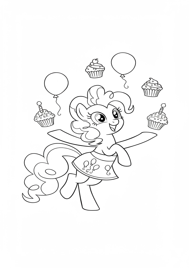 Pinkie Pie My Little Pony Coloring Pages (243+ Free Printables) 110 Pinkie Pie My Little Pony 2764