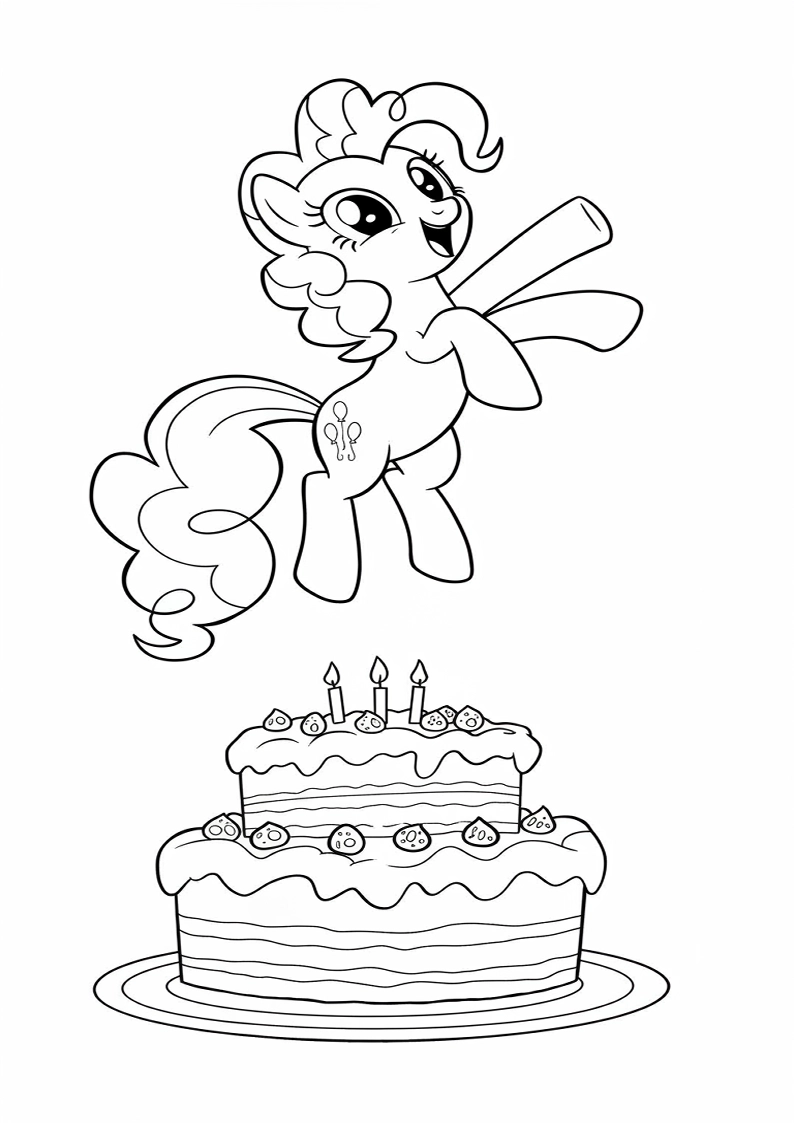 Pinkie Pie My Little Pony Coloring Pages (243+ Free Printables) 34 Pinkie Pie My Little Pony 2840