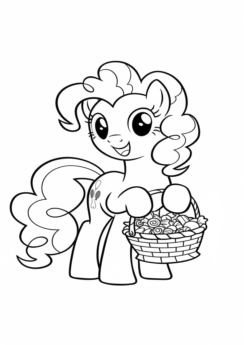 Pinkie Pie My Little Pony Coloring Pages (243+ Free Printables) 29 Pinkie Pie My Little Pony 2845