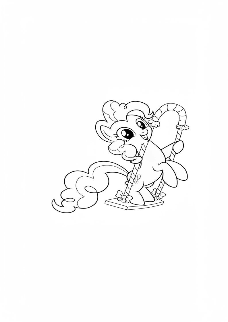 Pinkie Pie My Little Pony Coloring Pages For Kids And Adults 120