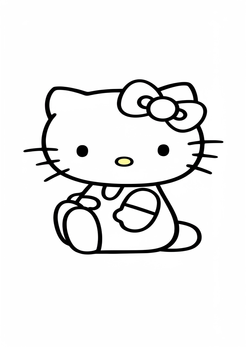Hello Kitty - Coloring Page 29