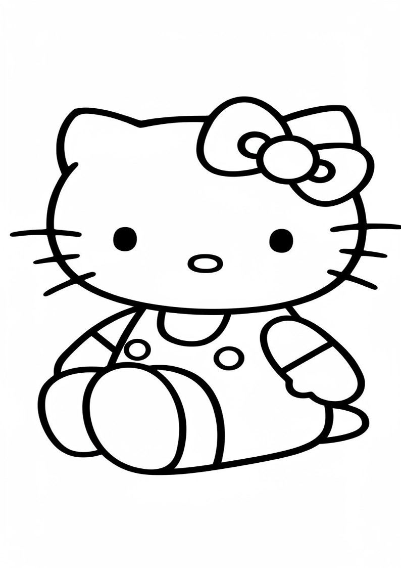 Hello Kitty - Coloring Page 26