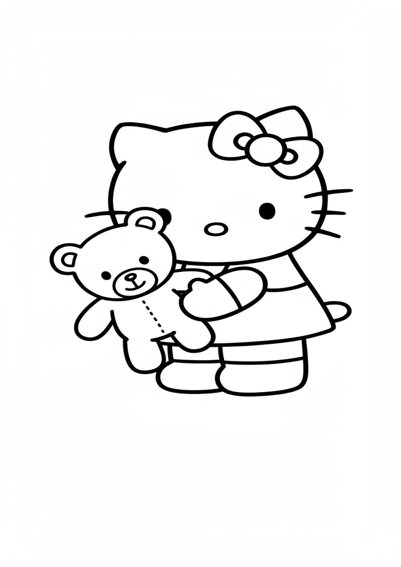 Hello Kitty - Coloring Page 24
