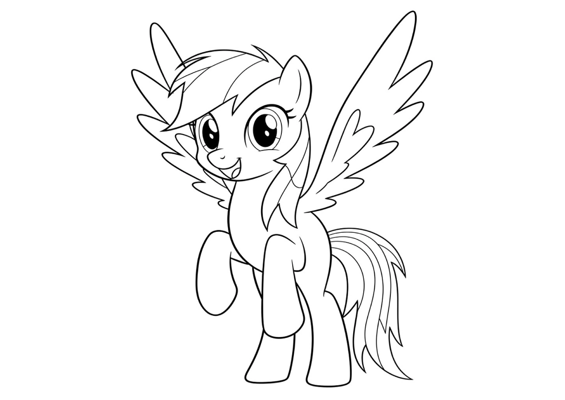Read more about the article Rainbow My Little Pony Coloring Pages [130 Free PDF Printables]