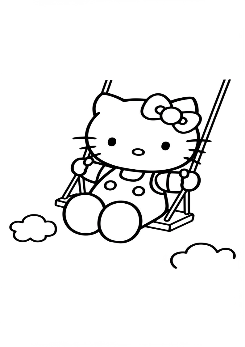 Hello Kitty - Coloring Page 13