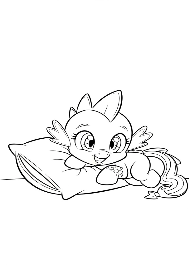 Spike My Little Pony Coloring Pages (212+ Free Printables) 197 Spike My Little Pony 3491