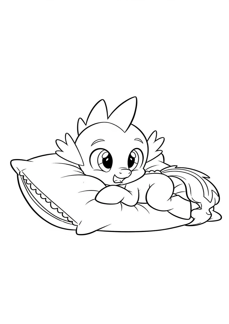 Spike My Little Pony Coloring Pages (212+ Free Printables) 196 Spike My Little Pony 3492