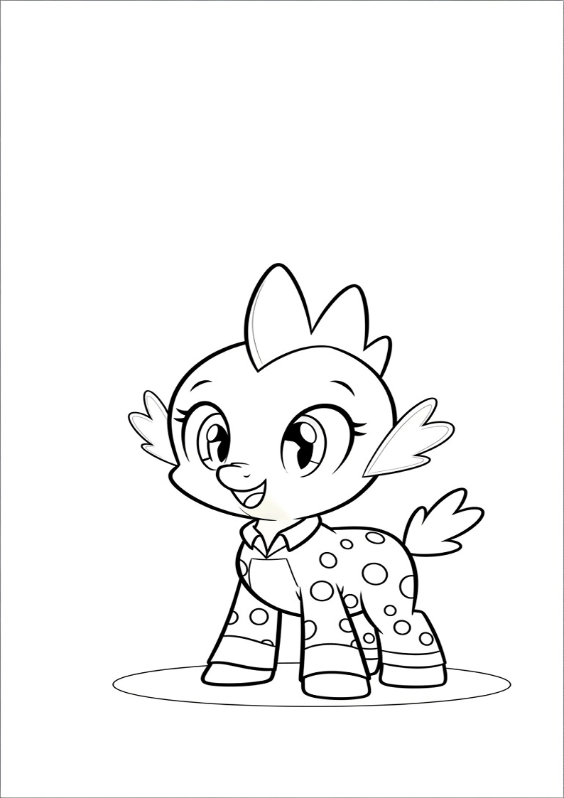 Spike My Little Pony Coloring Pages (212+ Free Printables) 193 Spike My Little Pony 3495