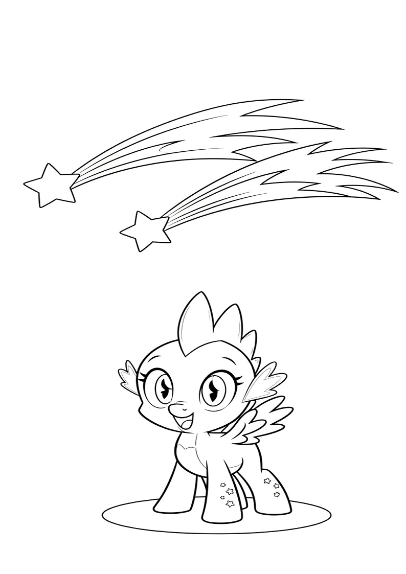 Spike My Little Pony Coloring Pages (212+ Free Printables) 190 Spike My Little Pony 3498