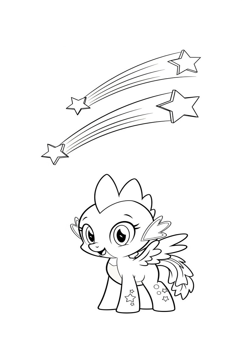Spike My Little Pony Coloring Pages (212+ Free Printables) 189 Spike My Little Pony 3499
