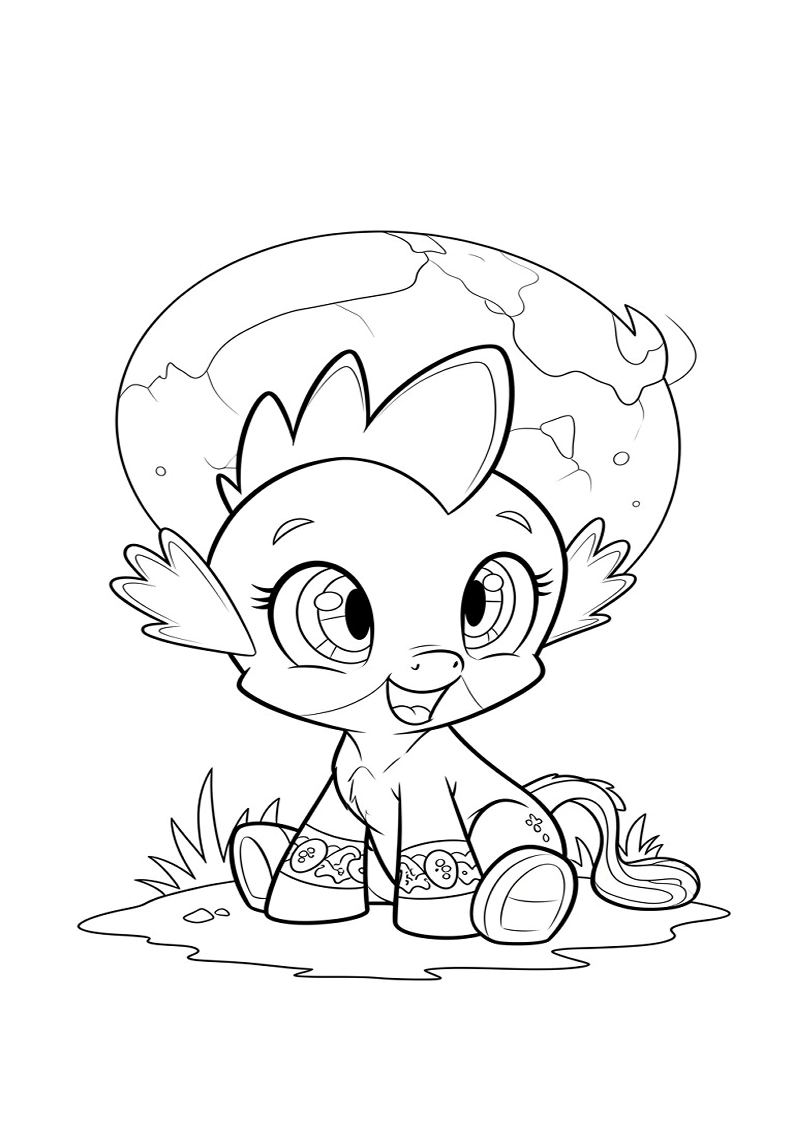 Spike My Little Pony Coloring Pages (212+ Free Printables) 187 Spike My Little Pony 3501