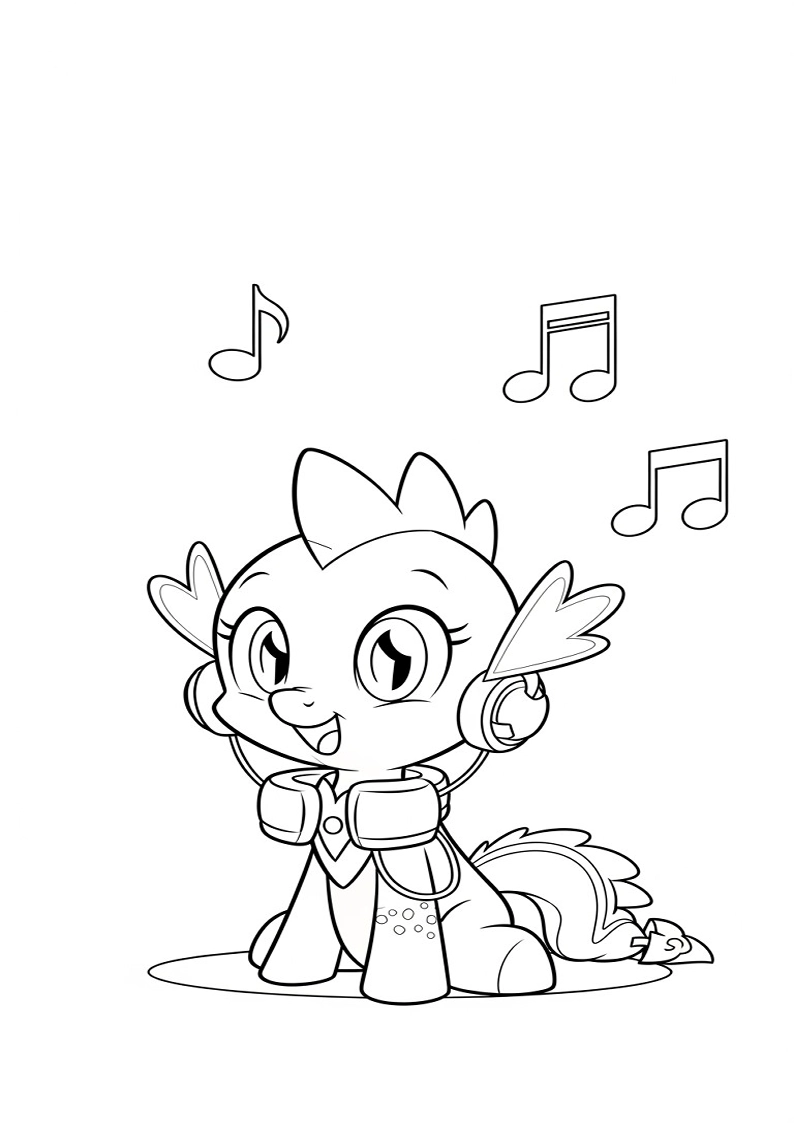 Spike My Little Pony Coloring Pages (212+ Free Printables) 172 Spike My Little Pony 3516