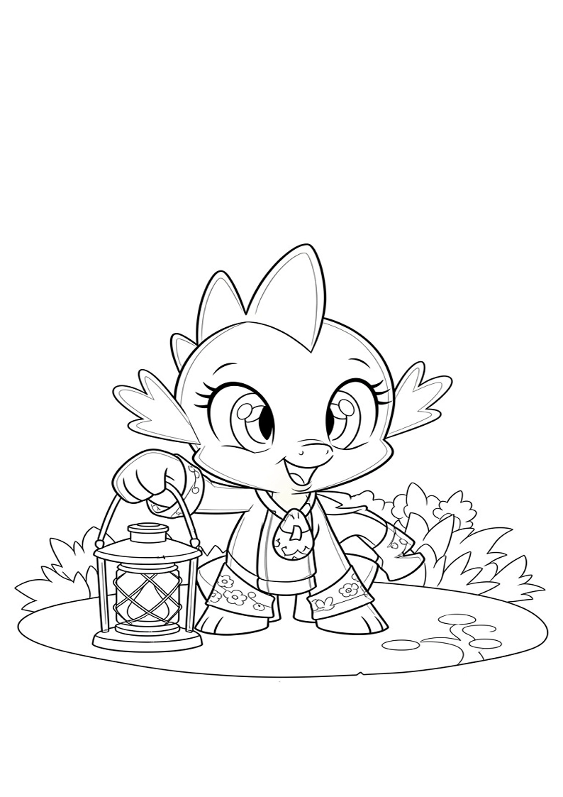 Spike My Little Pony Coloring Pages (212+ Free Printables) 70 Spike My Little Pony 3618