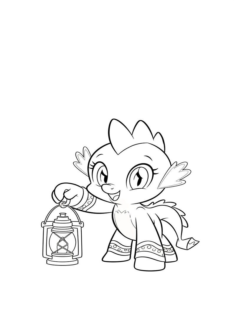 Spike My Little Pony Coloring Pages (212+ Free Printables) 69 Spike My Little Pony 3619