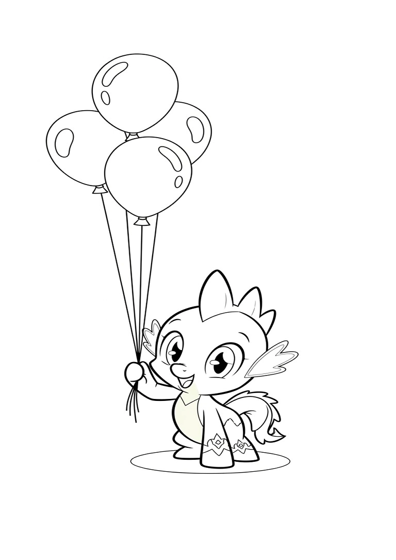 Spike My Little Pony Coloring Pages (212+ Free Printables) 57 Spike My Little Pony 3631