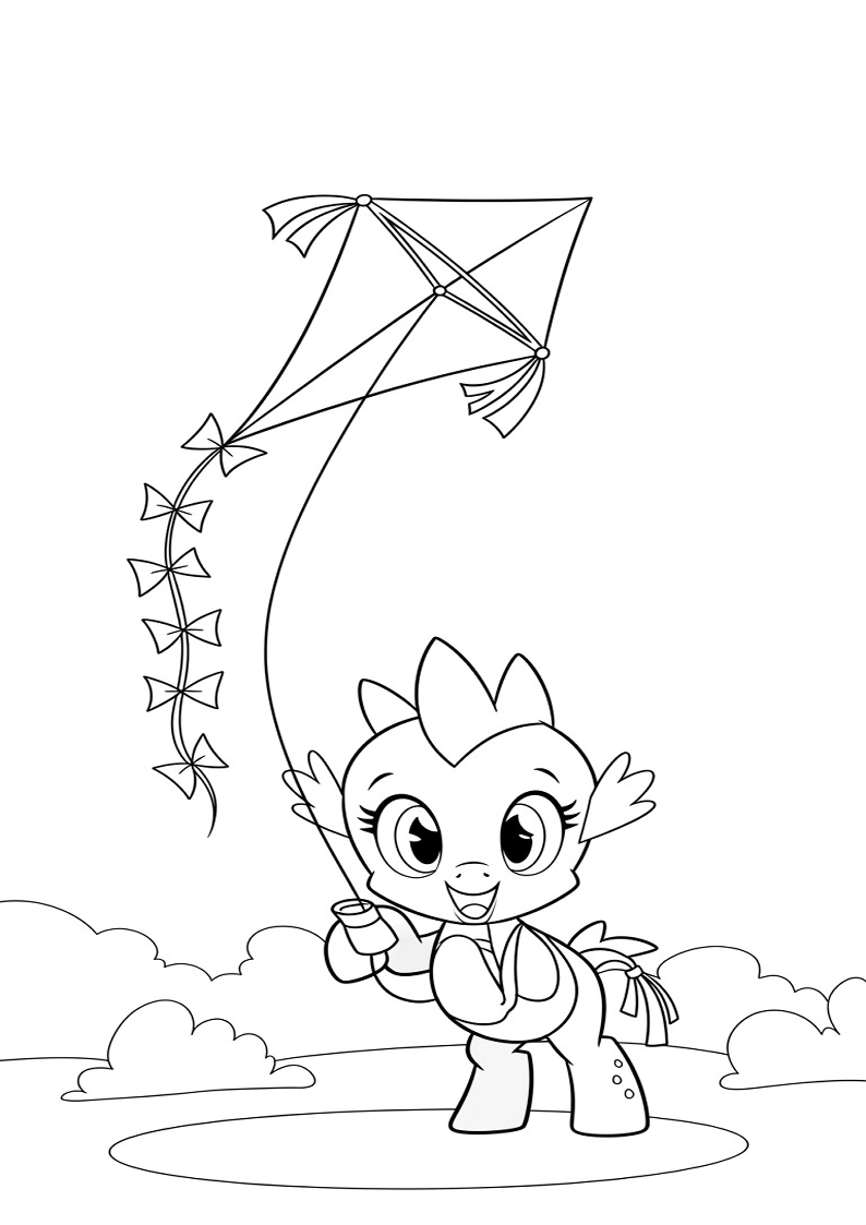 Spike My Little Pony Coloring Pages (212+ Free Printables) 18 Spike My Little Pony 3670