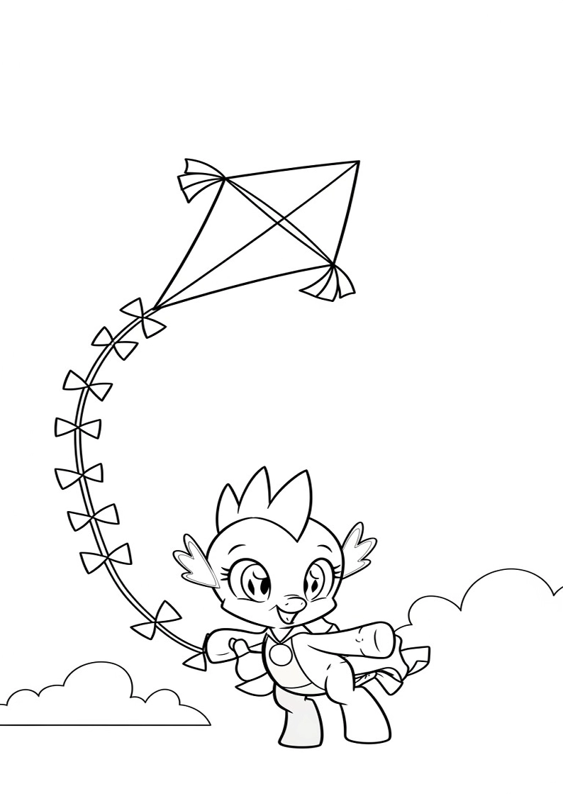 Spike My Little Pony Coloring Pages (212+ Free Printables) 17 Spike My Little Pony 3671