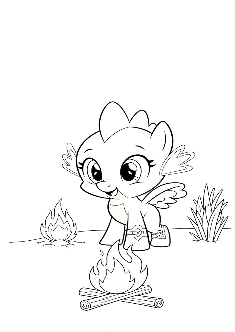 Spike My Little Pony Coloring Pages (212+ Free Printables) 12 Spike My Little Pony 3676