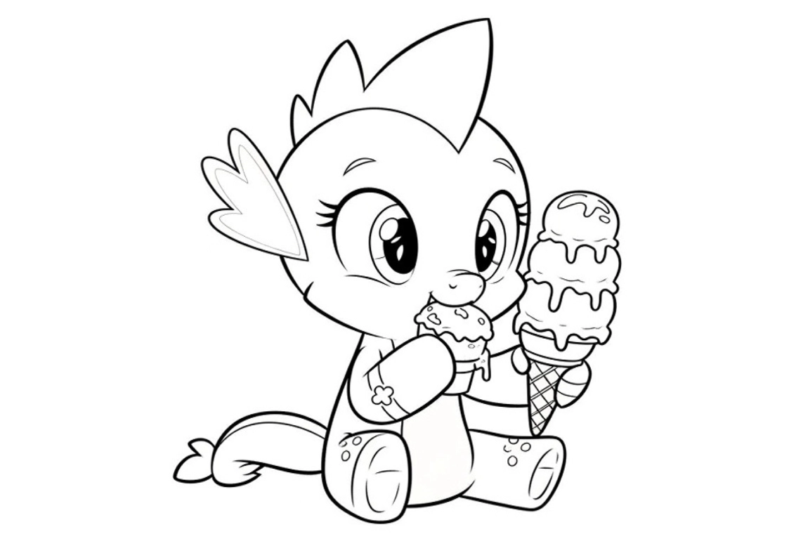 Spike My Little Pony Coloring Pages (212+ Free Printables) 1 Spike My Little Pony3487