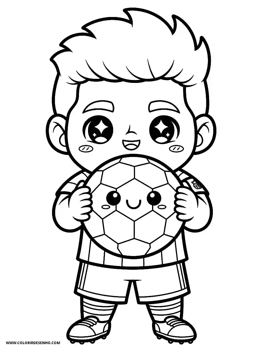 Lionel Messi Coloring Pages (95+ Free Printables) 87 lionel messi kawaii style cute low angle shot looking up at him holding a ball1872