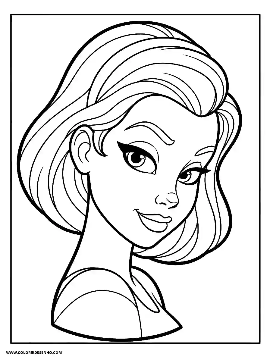 Woman's Face Coloring Pages [228+ Free Printables]