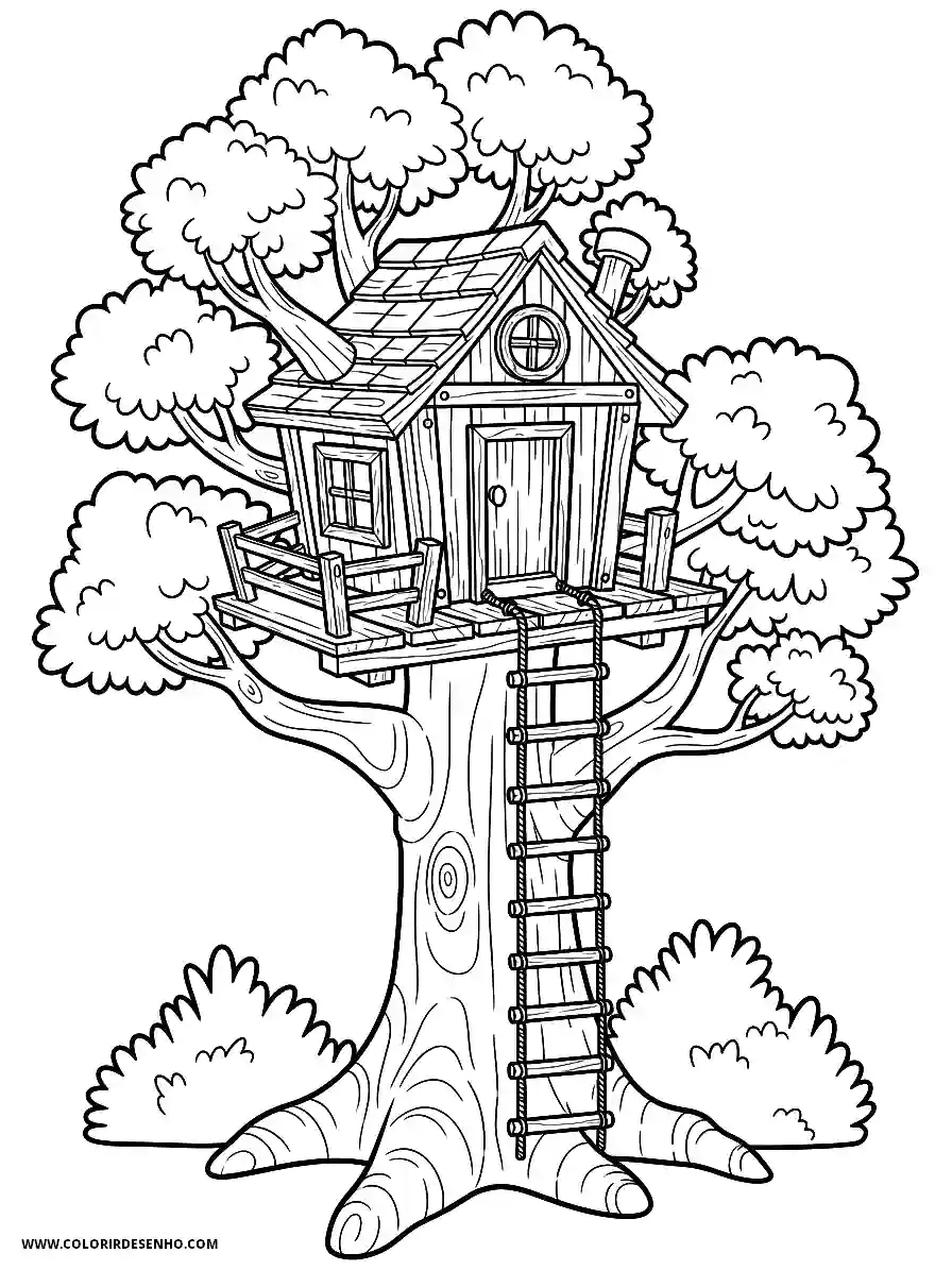 house tree house in a tree